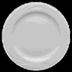 Plate “Arcadia” small  porcelain  D=270, H=25mm  white