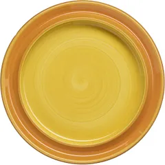 Тарелка «Фридом Йеллоу» мелкая фарфор D=26см желт.,оранжев.