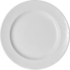 Тарелка «Спайро» мелкая фарфор D=320,H=25мм белый