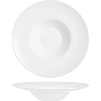 Тарелка «Интэнсити» для ризотто зеникс 350мл D=290,H=54мм белый
