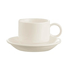 Coffee cup “Dyring”  porcelain  130ml  D=66, H=58mm  white