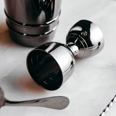 Джиггер «Пробар Премиум Оникс» 30/60 мл сталь нерж. D=45/52,H=87мм черный, изображение 8