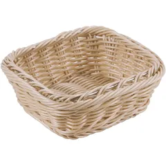 Wicker basket for bread  polyrottan , H=65, L=176, B=162mm  St. tree