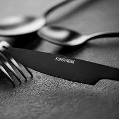 Ложка чайная «Саппоро бэйсик» сталь нерж. ,L=14,B=3см черный,матовый, изображение 2