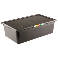 Gastronorm container (1/1) without lid  polyprop.  19.1 l , H=15, L=53, B=32.5 cm  black