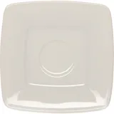 Блюдце «Виктория» фарфор ,H=15,L=115,B=115мм белый