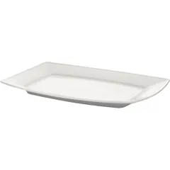 Блюдо «Виктория» прямоугольное фарфор ,H=25,L=320,B=225мм белый, изображение 2