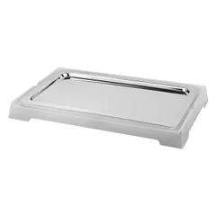 Станция буфетная «Топ фрэш» для охлаждения без крышки сталь нерж.,акрил ,H=65,L=565,B=350мм белый, изображение 3