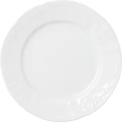 Plate “Bernadotte” dessert porcelain D=17cm white