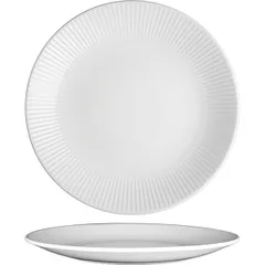 Plate “Willow” small  porcelain  D=280, H=25mm  white