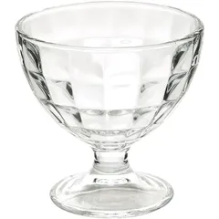 Ice cream bowl “Malva Monarch”  glass  310 ml  D=10.4, H=10.3 cm  clear.