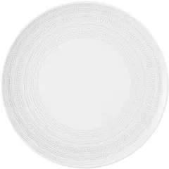 Plate “Mar” dessert ceramics D=220,H=21mm white