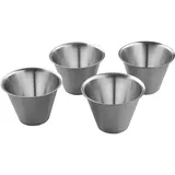Форма для карамели[4шт] сталь нерж. 155мл D=8,H=6см