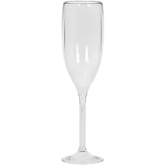 Flute glass  polycarbonate  200 ml  D=56, H=210 mm  clear.