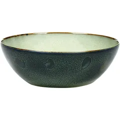 Salad bowl ceramics 0.9l D=184,H=71mm gray,blue