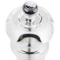 Мельница для соли «Нэнси» металлический механизм акрил D=55,H=180мм прозр.,металлич., изображение 4