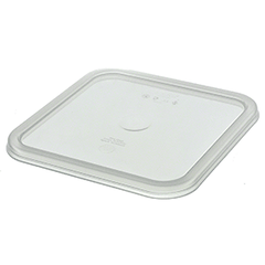 Lid for containers art.6SFSP, 8SFSP polyethylene ,L=21.5,B=21.5cm transparent.