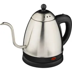 Чайник для приготовления кофе электрический сталь нерж.,пластик 0,7л 1,36Квт, изображение 3