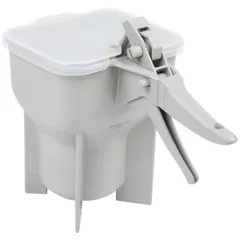 Portion dispenser for sauce manual adjustment  plastic  1.4 l  gray