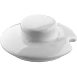 Крышка для сахарницы «Кашуб-хел» 679 фарфор D=71,H=30мм белый