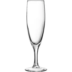 Flute glass “Elegance” glass 130ml D=46/53,H=176mm clear.