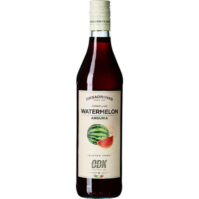 Сироп «Арбуз» ODK стекло 0,75л D=65,H=305мм, Состояние товара: Новый, Вкус: Арбуз, Материал: Стекло, Объем по данным поставщика (мл): 750