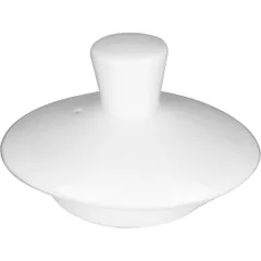 Lid for coffee pot “Monaco White” 400ml  porcelain ,H=4,L=6,B=4cm white