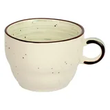 Чашка кофейная «Пастораль» фарфор 250мл зелен.