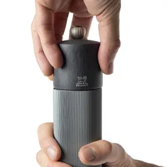 Мельница для перца «Лайн» металлический механизм бук,алюмин. ,H=22см граф., изображение 4