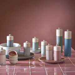 Мельница для соли «Бореаль» бук ,H=12см розов., изображение 4