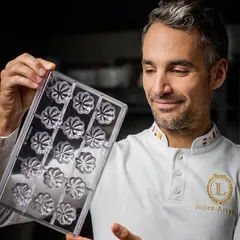 Форма для шоколада «Звезда» [15 ячеек] пластик ,H=26,L=275,B=175мм прозр., изображение 3