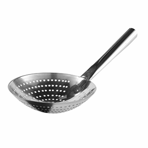 Шумовка сталь нерж. D=24,L=45см металлич.