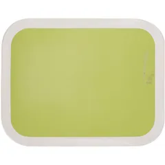 Rectangular tray polyester ,L=46,B=36cm green,white