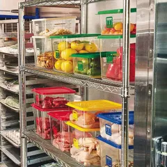 Крышка для контейнера для продуктов 44620-05, 44620-06, 44620-07 полиэтилен ,L=29,B=26,7см белый, изображение 3