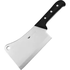 Hatchet for chopping meat  stainless steel, polyprop. , L=42/22, B=15 cm  black, metal.