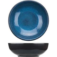 Deep plate “Milky Way blue”  porcelain  1 l  D=200, H=65mm  blue, black