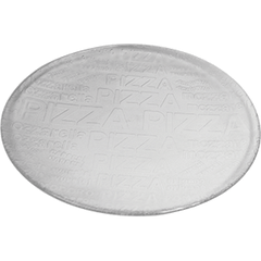 Тарелка для пиццы «Клиа» стекло D=32см прозр.