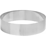 Кольцо кондитерское сталь нерж. D=22,H=6см металлич.