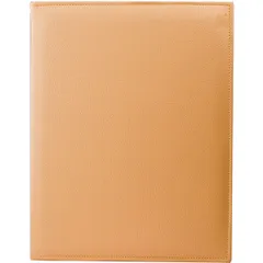 Menu folder leatherette ,L=32,B=25cm yellow.