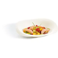 Тарелка глубокая «Тэндэнси» зеникс 350мл D=230,H=40,B=409мм белый, изображение 4