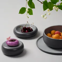 Салатник «Сейко» фарфор 1,65л D=200,H=78мм серый, Объем по данным поставщика (мл): 1650, изображение 4