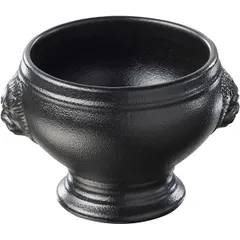 Broth cup “Lyon” ceramics 450ml D=125,H=96mm black