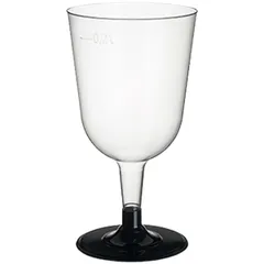 Set of wine glasses [20pcs] polystyrene 200ml D=74,H=136mm clear.