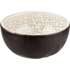 Bowl “Day and Night” ceramics D=110,H=55mm white,black