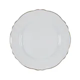 Тарелка пирожковая «Гармония» фарфор D=16,H=2см белый,золотой