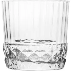 Old fashion “America 20x” glass 300ml D=83,H=83mm clear.