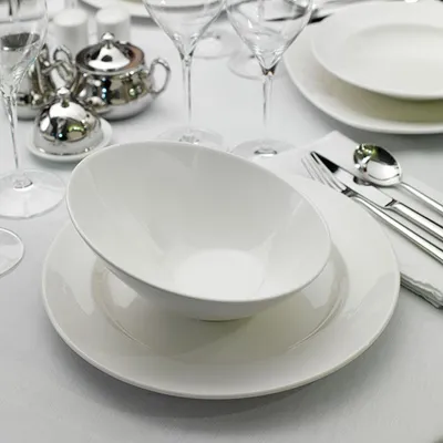 Салатник «Монако Вайт» фарфор 60мл D=100,H=45мм белый, изображение 5