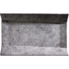 Поднос фуршетный «Элемент» для подачи GN 1/4 пластик ,H=35,L=265,B=162мм серый, изображение 4