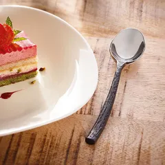 Ложка десертная «Блэк Оук» сталь нерж. ,L=18,2см черный,металлич., изображение 3