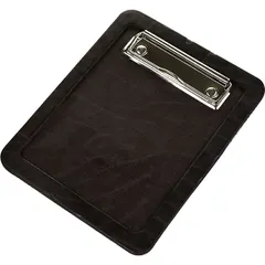 Money tray with clip leather ,H=5,L=19,B=15cm light brown.